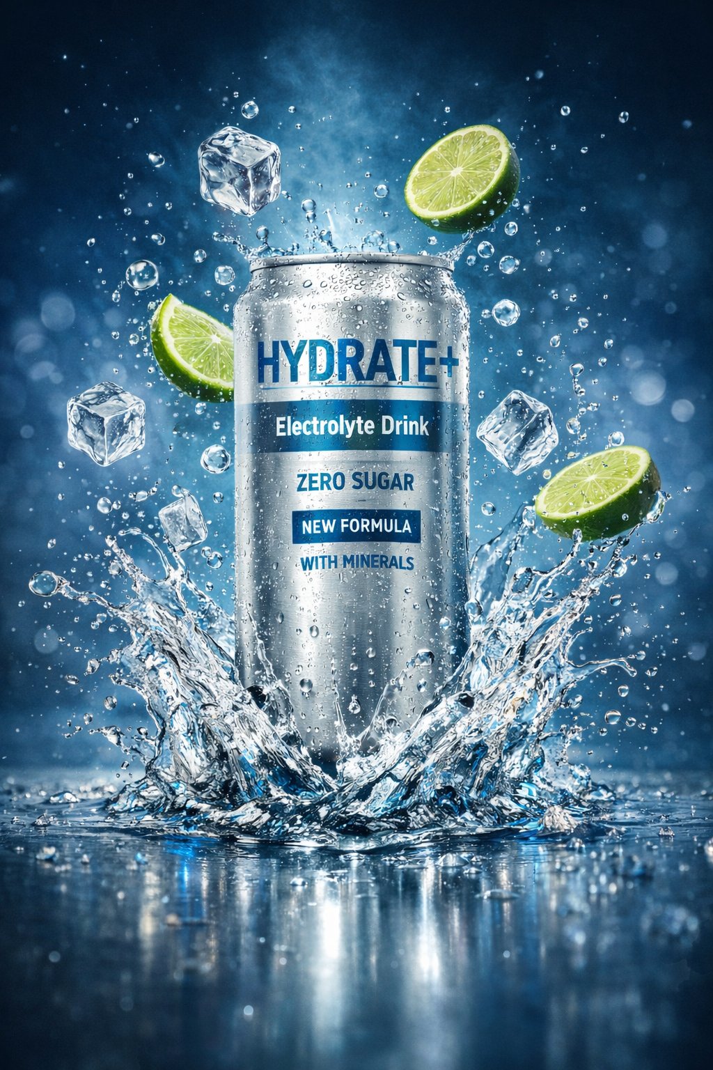 Hyper-realistic AI-edited commercial product photography