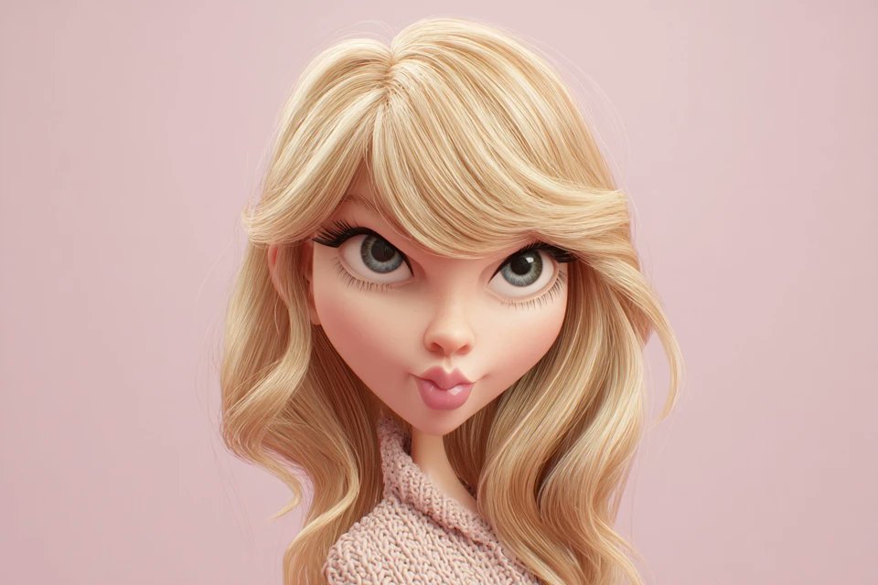 3D caricature Prompt